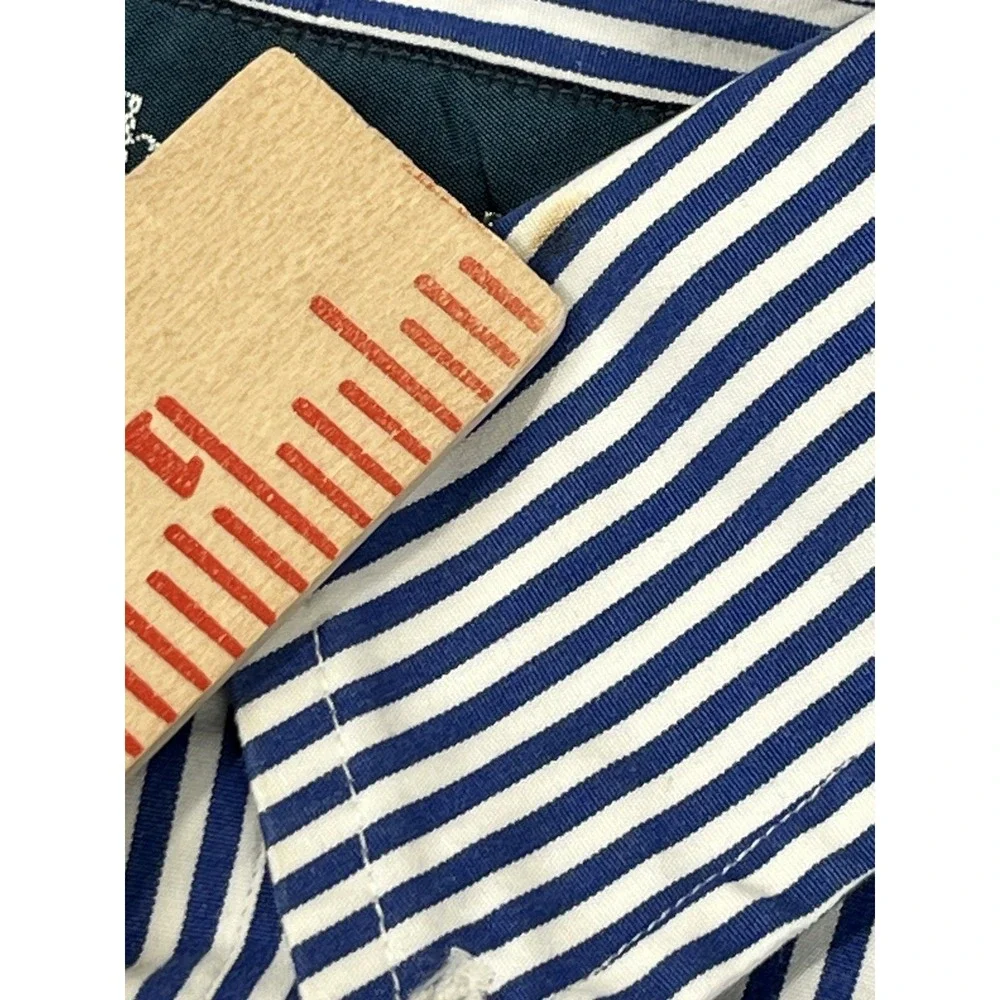 Polo Ralph Lauren Cotton Striped Button Custom Fit 2xl LongSleeve Shirt *Flaw*‎ - Picture 13 of 15